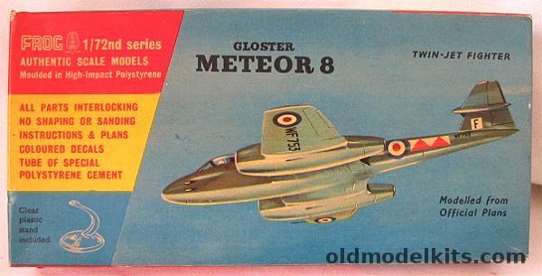 Frog 1/72 Gloster Meteor 8, 326P plastic model kit